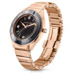 37mm hodinky švajčiarsky kovový náramok, čierny, povrchová úprava ružové zlato B8ZNT1193 Swarovski príslušenstvo - Image 3