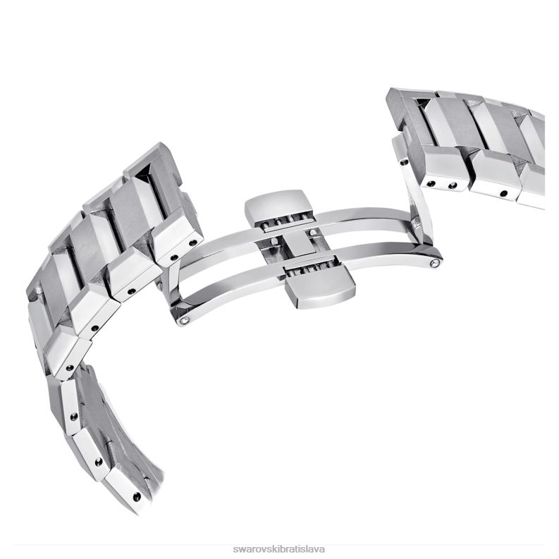 39 mm hodinky švajčiarska výroba, kovový náramok, strieborný tón, nehrdzavejúca oceľ B8ZNT1238 Swarovski príslušenstvo - Image 7