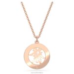 alea prívesok červená, pozlátená ružovým zlatom B8ZNT264 Swarovski šperky - Image 5