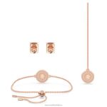 alea set viacfarebné, pozlátené ružovým zlatom B8ZNT396 Swarovski šperky - Image 4