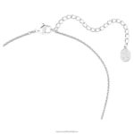 anjelsky náhrdelník štvorcový rez, modrá, rhodiovaná B8ZNT28 Swarovski šperky - Image 3
