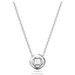 anjelsky náhrdelník štvorcový rez, modrá, rhodiovaná B8ZNT28 Swarovski šperky - Image 4