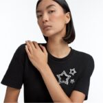 brošňa stella zmiešané rezy, hviezdicové, biele, rhodiované B8ZNT394 Swarovski príslušenstvo - Image 2