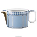 čajník signum porcelán, modrá B8ZNT1733 Swarovski dekorácie - Image 3