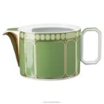čajník signum porcelán, zelená B8ZNT1728 Swarovski dekorácie - Image 3