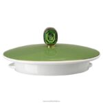 čajník signum porcelán, zelená B8ZNT1731 Swarovski dekorácie - Image 4