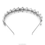 čelenka hviezda, biela, rhodiovaná B8ZNT1469 Swarovski príslušenstvo - Image 4