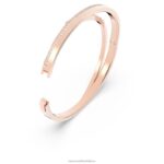 čerstvý náramok okrúhly výbrus, biely, pozlátený ružovým zlatom B8ZNT623 Swarovski šperky - Image 3