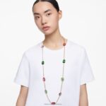 chroma náhrdelník osemhranný výbrus, viacfarebný, pozlátený B8ZNT141 Swarovski šperky - Image 2