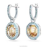 chroma padacie náušnice osemhranný výbrus, viacfarebný, rhodiovaný B8ZNT767 Swarovski šperky - Image 4