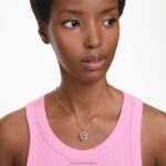 chroma prívesok osemhranný výbrus, viacfarebný, pozlátený B8ZNT177 Swarovski šperky - Image 2