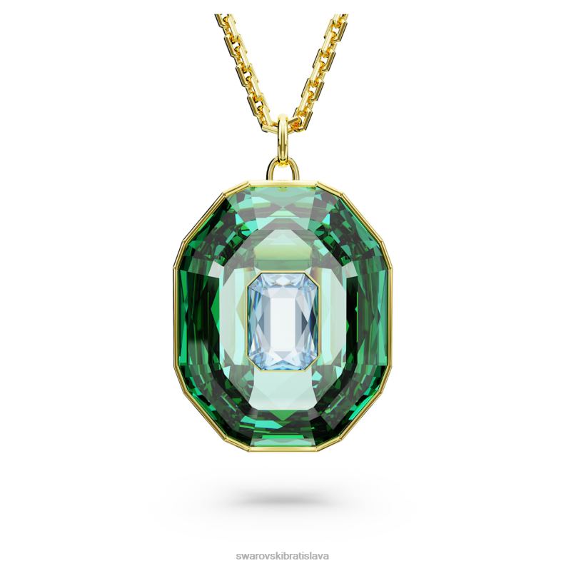 chroma_privesok_zmiesane_strihy_viacfarebne_pozlatene_b8znt324_swarovski_sperky.jpg chroma prívesok zmiešané strihy, viacfarebné, pozlátené B8ZNT324 Swarovski šperky - Image 1
