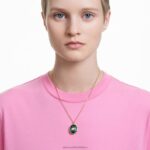 chroma prívesok zmiešané strihy, viacfarebné, pozlátené B8ZNT326 Swarovski šperky - Image 2