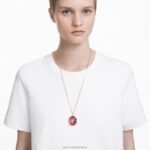 chroma prívesok zmiešané strihy, viacfarebné, pozlátené B8ZNT327 Swarovski šperky - Image 2