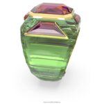 chrómový koktailový prsteň viacfarebné, pozlátené B8ZNT1036 Swarovski šperky - Image 4