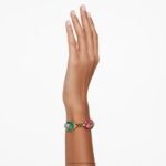 chrómový náramok zmiešané strihy, viacfarebné, pozlátené B8ZNT426 Swarovski šperky - Image 6