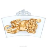 čínsky zverokruh - tiger zber B8ZNT1589 Swarovski dekorácie - Image 2