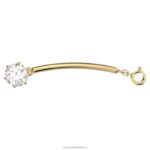 constella extender okrúhly výbrus, biely, pozlátený B8ZNT1108 Swarovski šperky