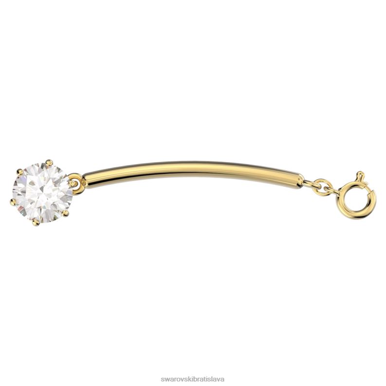 constella_extender_okruhly_vybrus_biely_pozlateny_b8znt1108_swarovski_sperky.jpg constella extender okrúhly výbrus, biely, pozlátený B8ZNT1108 Swarovski šperky - Image 1