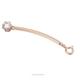 constella extender okrúhly výbrus, biely, pozlátený ružovým zlatom B8ZNT1110 Swarovski šperky - Image 2
