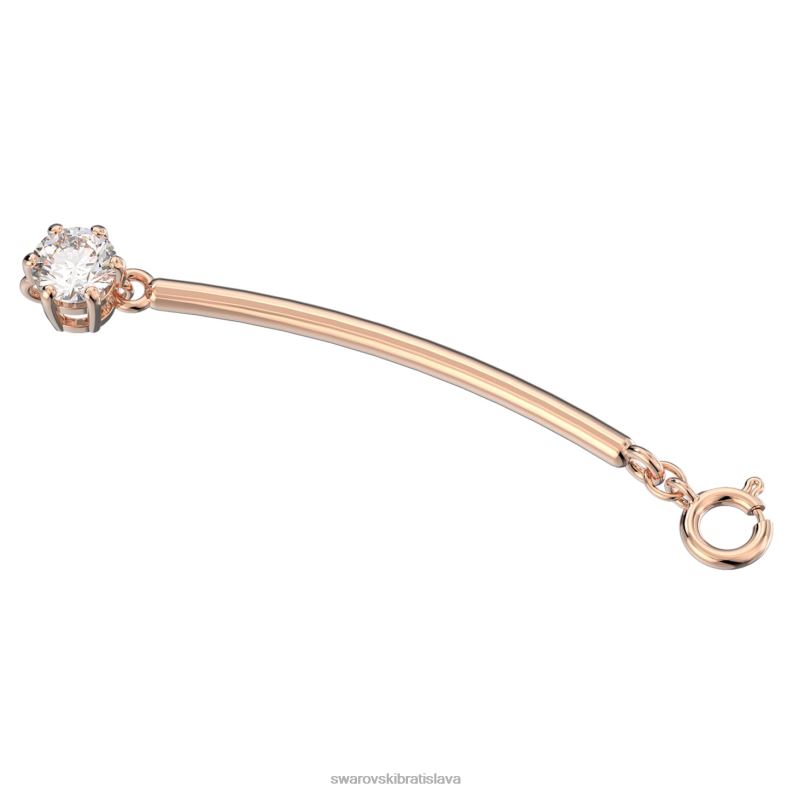 constella extender okrúhly výbrus, biely, pozlátený ružovým zlatom B8ZNT1110 Swarovski šperky - Image 2