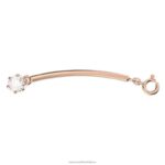 constella extender okrúhly výbrus, biely, pozlátený ružovým zlatom B8ZNT1110 Swarovski šperky