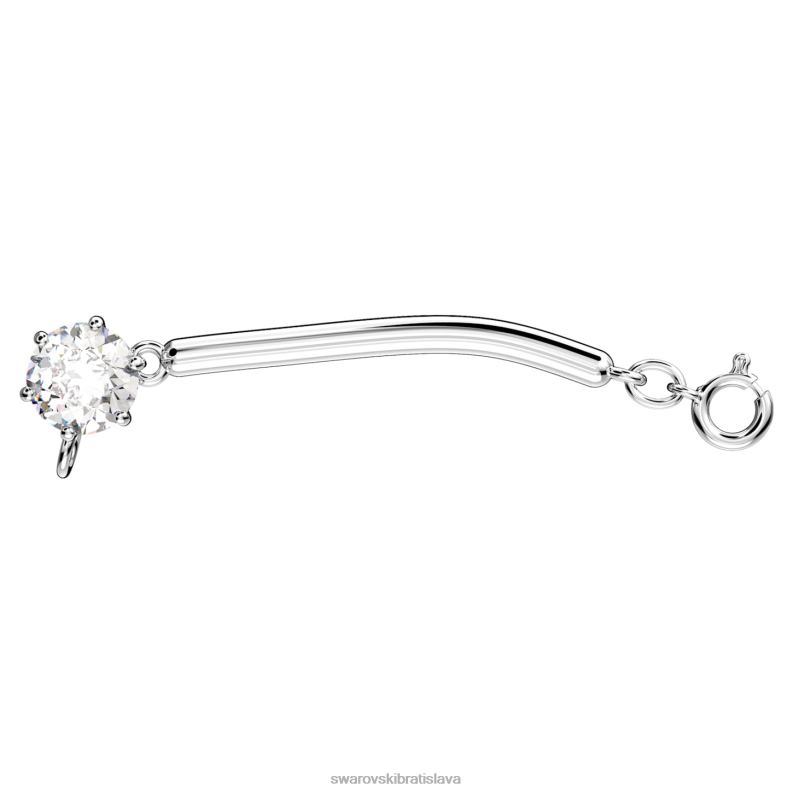 constella_extender_okruhly_vybrus_biely_rhodiovany_b8znt1122_swarovski_sperky.jpg constella extender okrúhly výbrus, biely, rhodiovaný B8ZNT1122 Swarovski šperky - Image 1