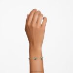 delliový náramok bambus, zelený, pozlátený B8ZNT644 Swarovski šperky - Image 2