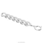 dextera extender biela, rhodiovaná B8ZNT1106 Swarovski šperky - Image 2