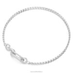 dextera náhrdelník dlažba, zmiešané články, biela, rhodiovaná B8ZNT33 Swarovski šperky - Image 3