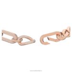 dextera náhrdelník statement, zmiešané odkazy, biele, pozlátené ružovým zlatom B8ZNT44 Swarovski šperky - Image 4