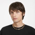 dextera náhrdelník vyhlásenie, zmiešané odkazy, biele, pozlátené B8ZNT43 Swarovski šperky - Image 7