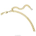 dextera náhrdelník zmiešané strihy, biele, pozlátené B8ZNT110 Swarovski šperky - Image 4