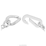 dextera náramok dlažba, zmiešané články, biela, rhodiovaná B8ZNT423 Swarovski šperky - Image 4