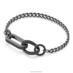 dextera náramok dlažba, zmiešané články, čierna, ruténiová B8ZNT428 Swarovski šperky - Image 3