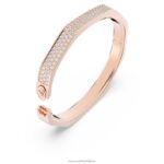 dextera náramok v tvare osemuholníka, biele, pozlátené ružovým zlatom B8ZNT602 Swarovski šperky - Image 4