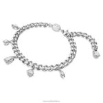 dextera náramok zmiešané rezy, biele, rhodiované B8ZNT453 Swarovski šperky - Image 3