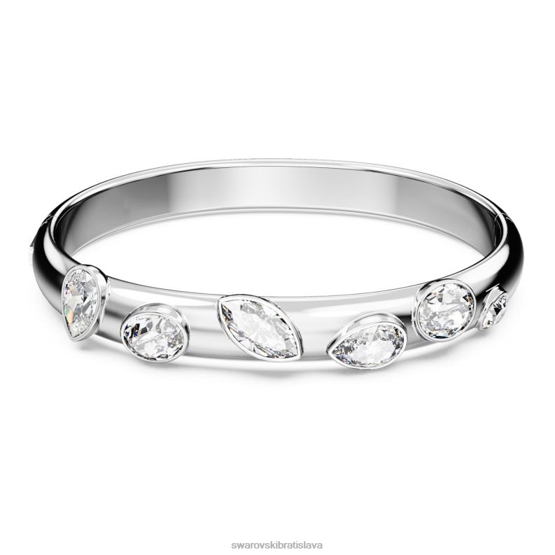 dextera_naramok_zmiesane_rezy_biele_rhodiovane_b8znt630_swarovski_sperky.jpg dextera náramok zmiešané rezy, biele, rhodiované B8ZNT630 Swarovski šperky - Image 1