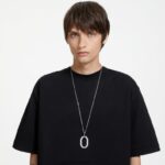 dextera prívesok tvar osemuholníka, biela, rhodiovaná B8ZNT232 Swarovski šperky - Image 2