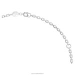 dextera prívesok tvar osemuholníka, biela, rhodiovaná B8ZNT232 Swarovski šperky - Image 4