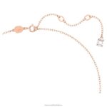 dextera prívesok v tvare osemuholníka, biele, pozlátené ružovým zlatom B8ZNT234 Swarovski šperky - Image 3