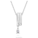 dextera prívesok zmiešané rezy, biele, rhodiované B8ZNT270 Swarovski šperky - Image 4