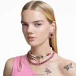 dulcis náhrdelník cukríkové, viacfarebné, pozlátené B8ZNT146 Swarovski šperky - Image 6