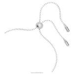 dutý náramok zámková slučka, modrá, rhodiovaná B8ZNT462 Swarovski šperky - Image 4