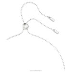 dutý prívesok zámková slučka, modrá, rhodiovaná B8ZNT278 Swarovski šperky - Image 3