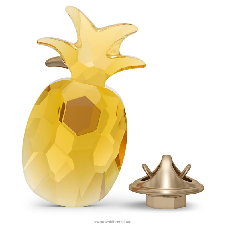 dzungla_bije_ananasovy_magnet_zlta_b8znt1788_swarovski_dekoracie.jpg džungľa bije ananásový magnet žltá B8ZNT1788 Swarovski dekorácie - Image 1