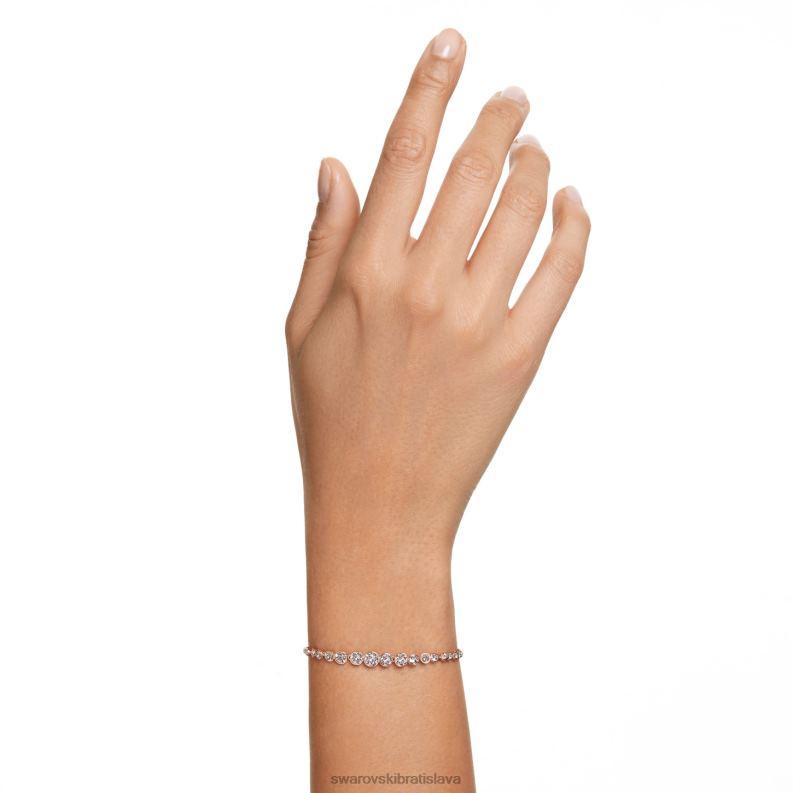 emily náramok zmiešané okrúhle strihy, ružové, pozlátené ružovým zlatom B8ZNT478 Swarovski šperky - Image 2