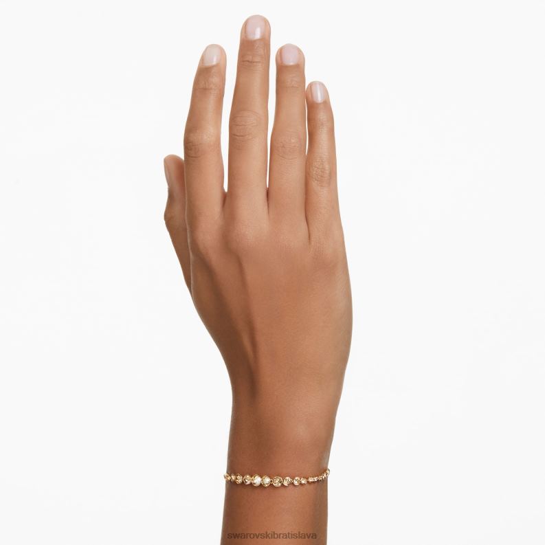 emily náramok zmiešané okrúhle strihy, ružové, pozlátené ružovým zlatom B8ZNT478 Swarovski šperky - Image 5