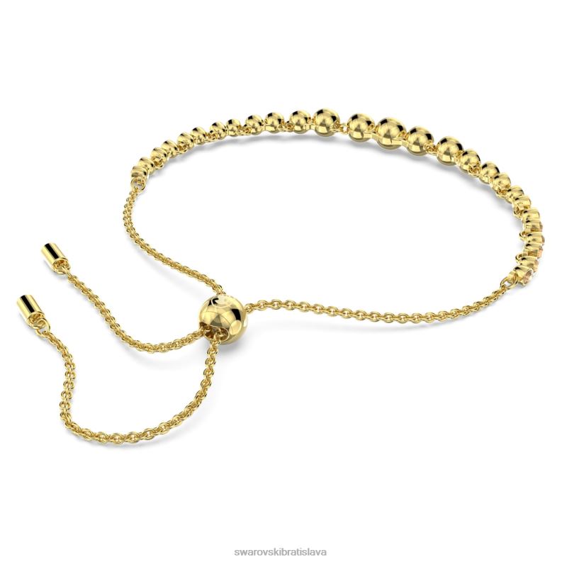 emily náramok zmiešané okrúhle výbrusy, zlatý tón, pozlátené B8ZNT482 Swarovski šperky - Image 5