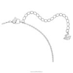 existuje prívesok infinity, biele, rhodiované B8ZNT227 Swarovski šperky - Image 3